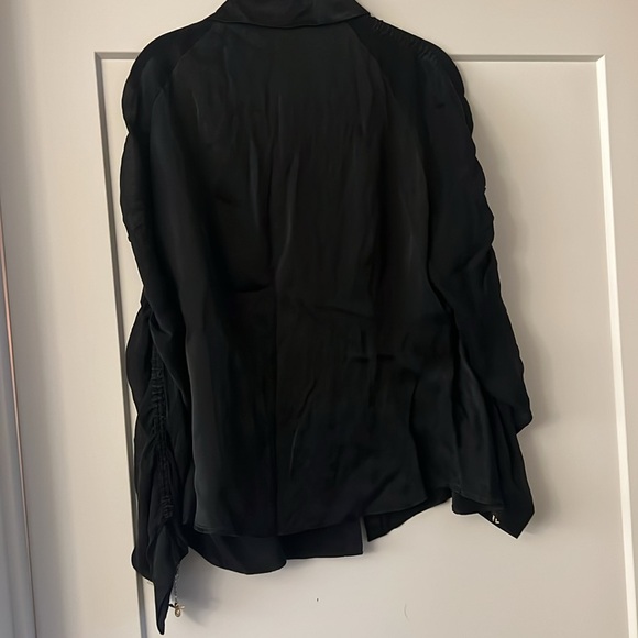 Roberto Cavalli black silk button down - Picture 8 of 8